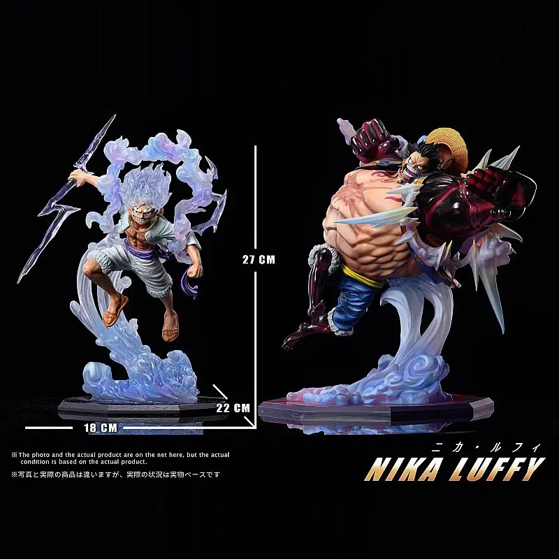 Grande figurine One Piece Nika Gear 5 Luffy Onigashima 22 cm